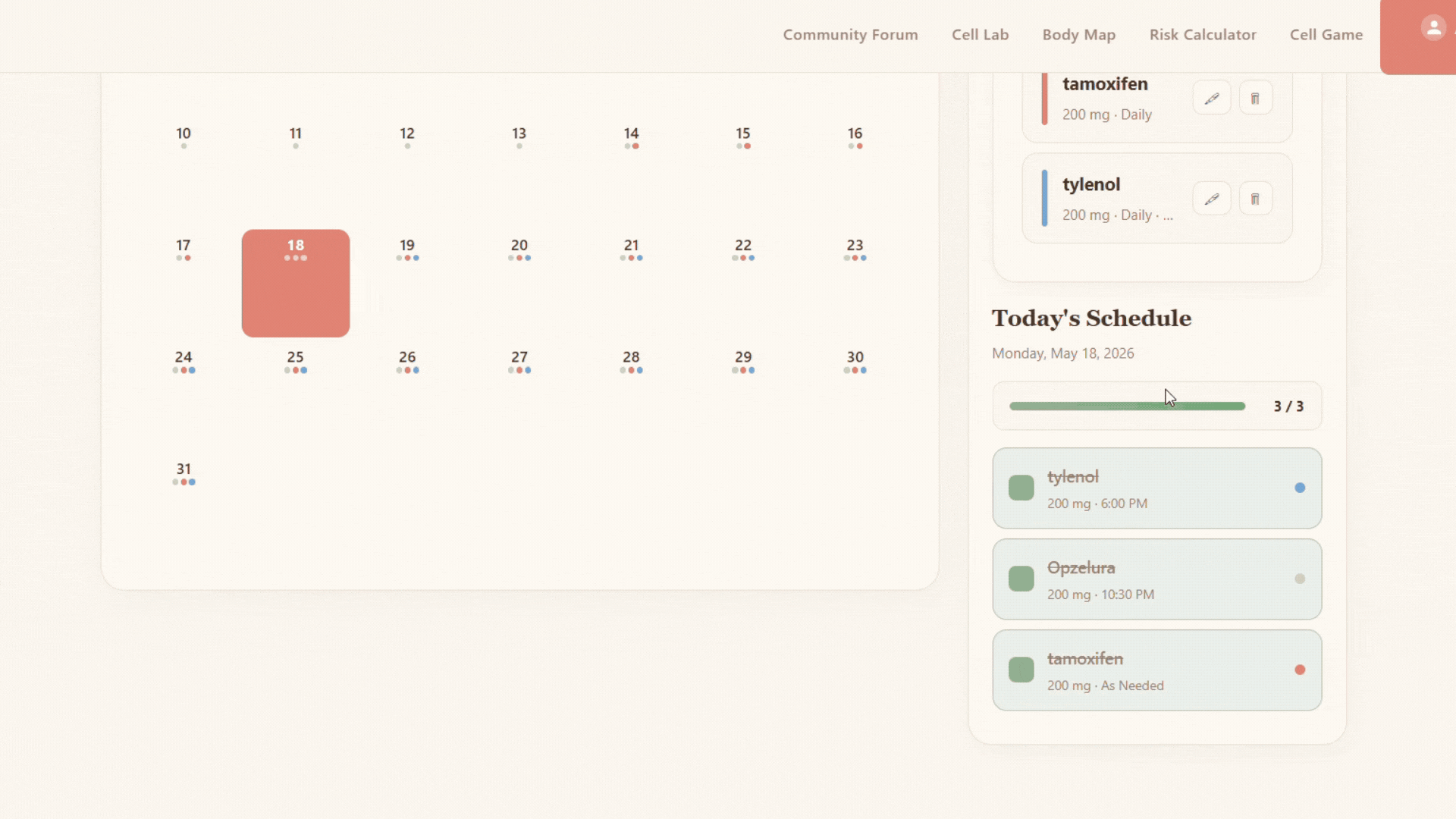 Medication Tracker Demonstration